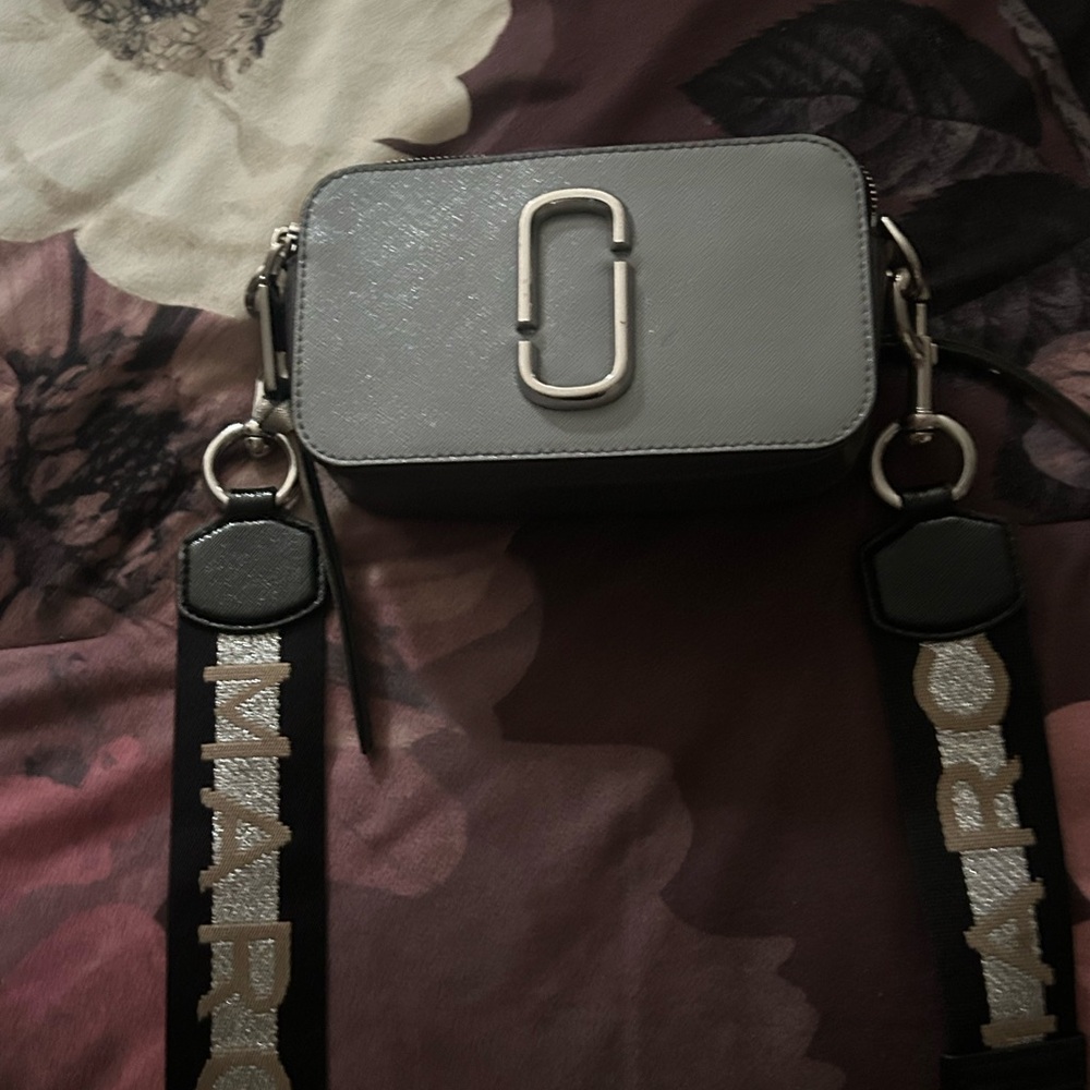 Marc Jacobs Silver Crossbody Bag